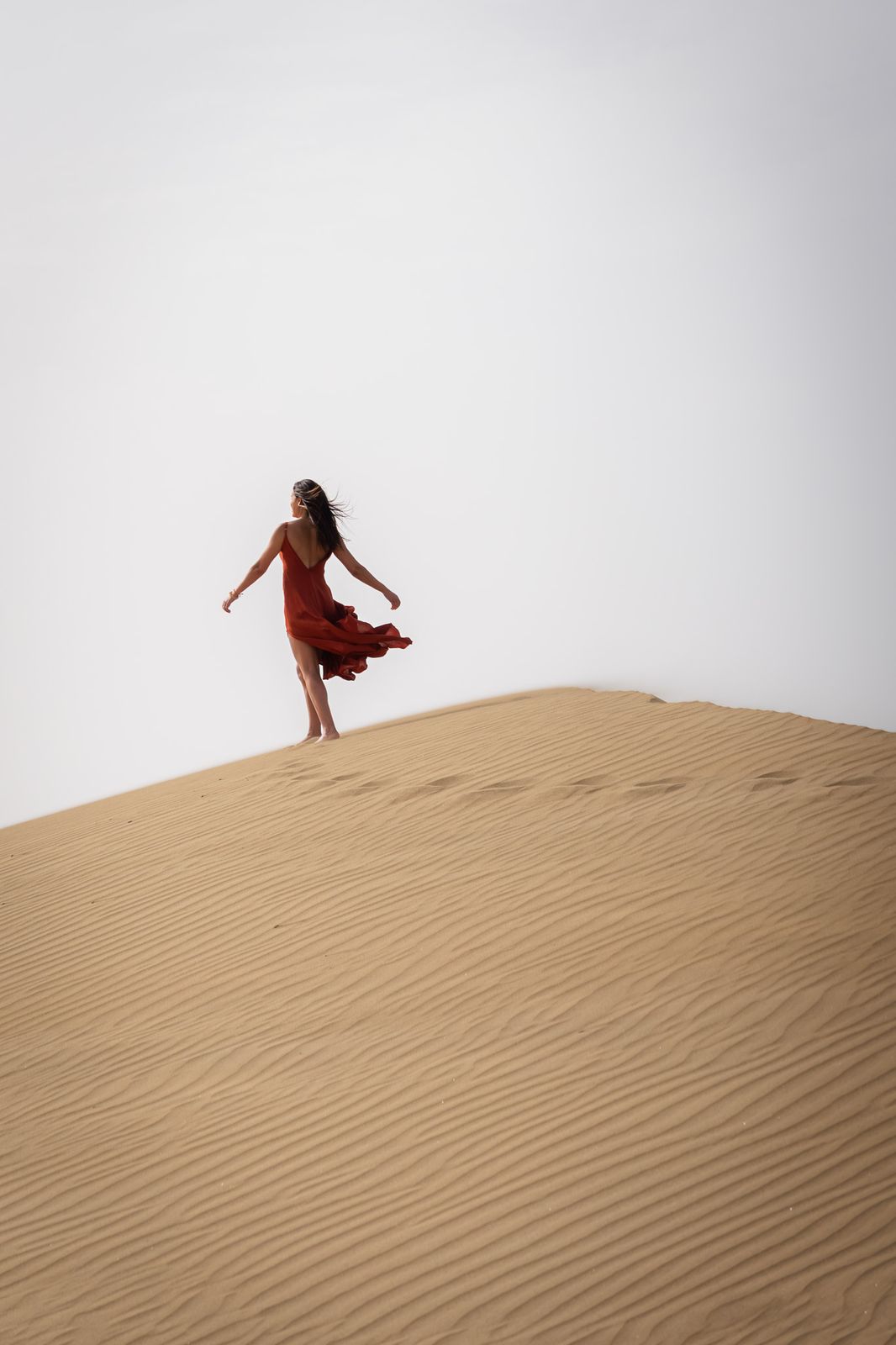 Individual photoshoot in the Maspalomas dunes, Gran Canaria