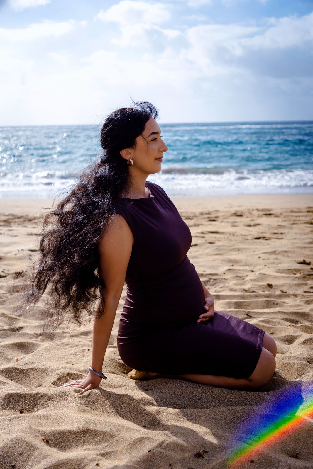 Maternity photoshoot on the beach in Gran Canaria